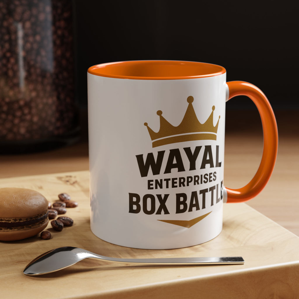 Custom Box Battle Coffee Mug - Unique Gift for Competitors