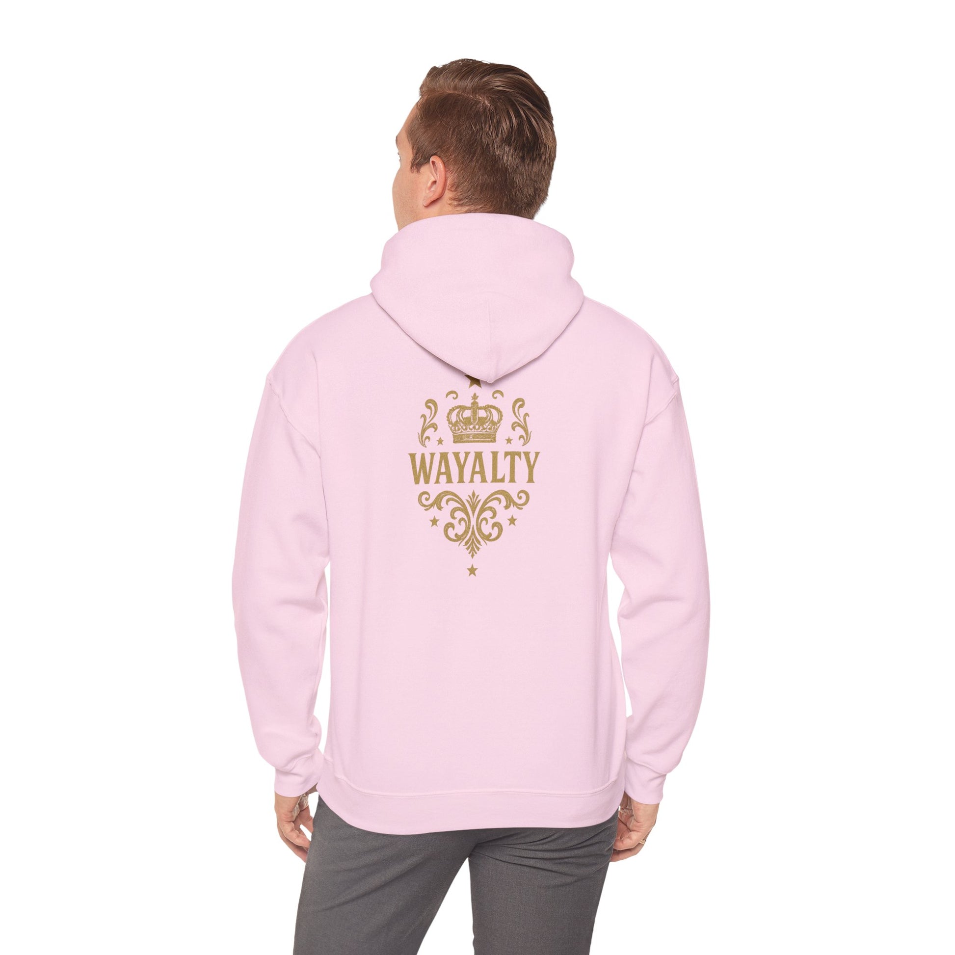 Crown Logo Unisex Hoodie, Cozy Streetwear, Gift for Him/Her, Casual Outfit, Comfortable Layering - Wayal Store