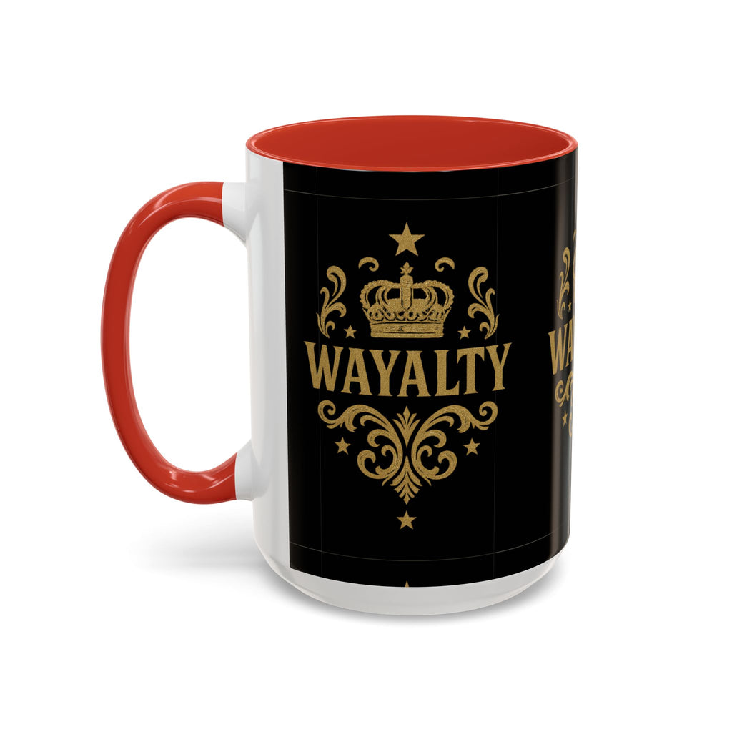 Wayalty-Themed Accent Coffee Mug - Elegant Drinkware for Confidence & Celebration | Perfect Gift for Coffee Lovers, Birthdays, [...] - Wayal Store