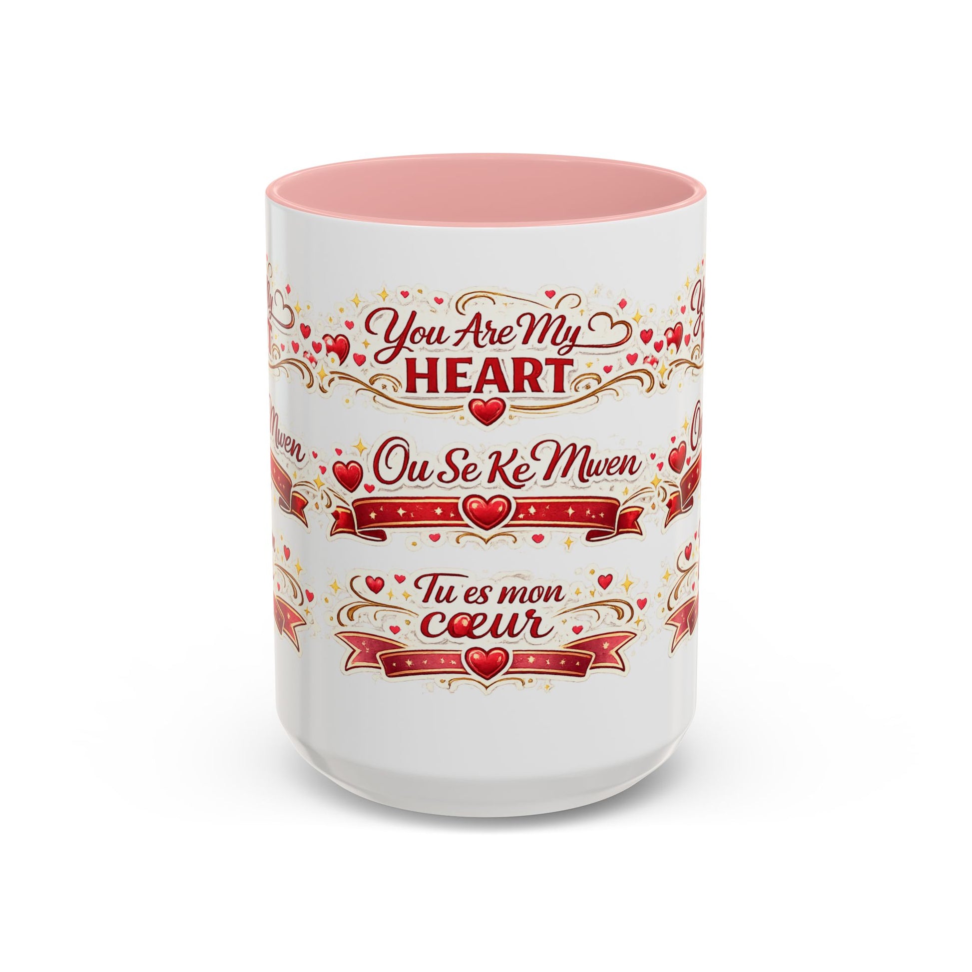 You Are My Heart Accent Coffee Mug – Multilingual Love Gift (11/15oz) - Wayal Store