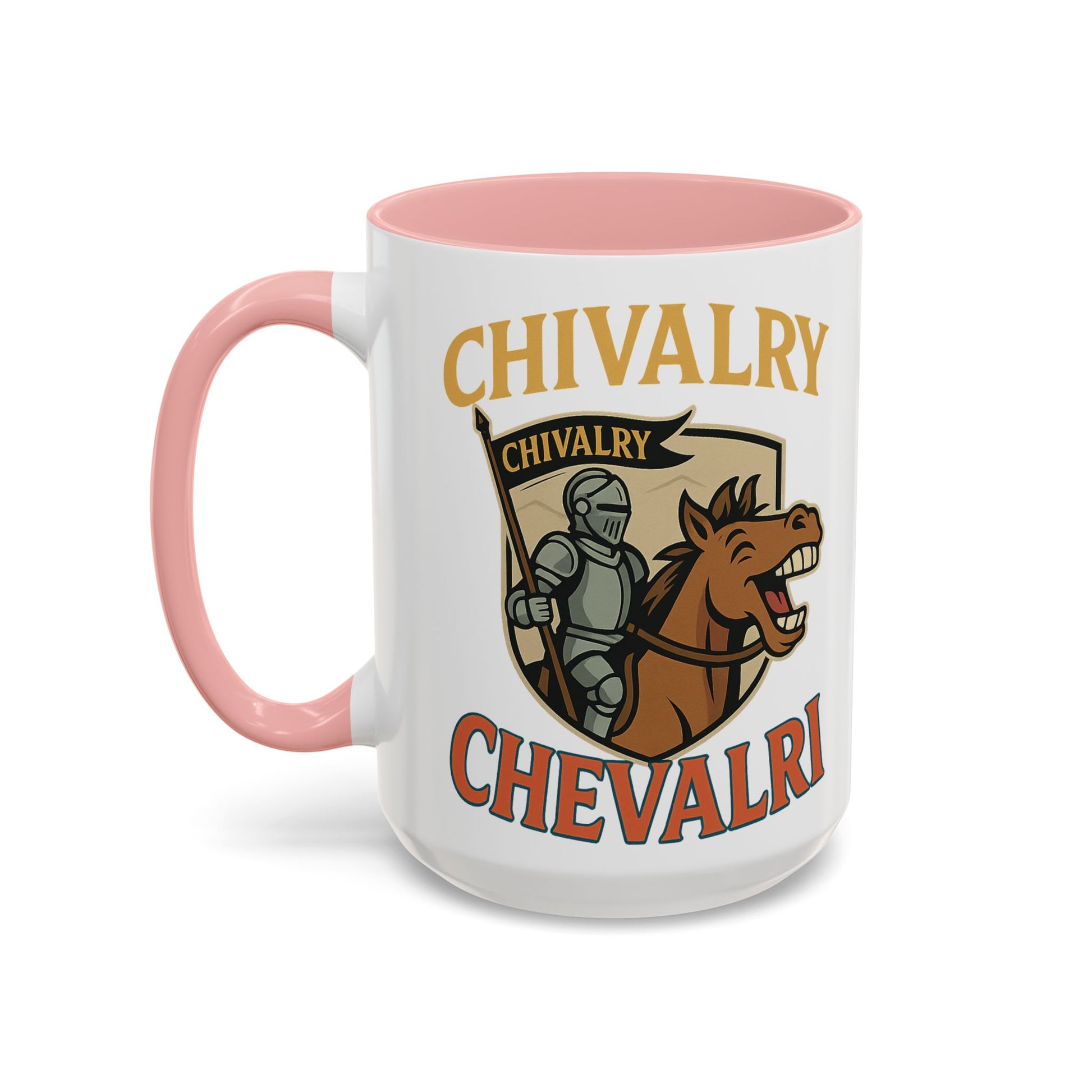 Chivalry Accent Coffee Mug, Warrior Gift, Knight Themed Cup, Medieval Decor, Unique Coffee Lover Present, Fun Office Mug - Wayal Store