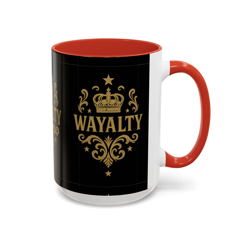 Wayalty-Themed Accent Coffee Mug - Elegant Drinkware for Confidence & Celebration | Perfect Gift for Coffee Lovers, Birthdays, [...] - Wayal Store