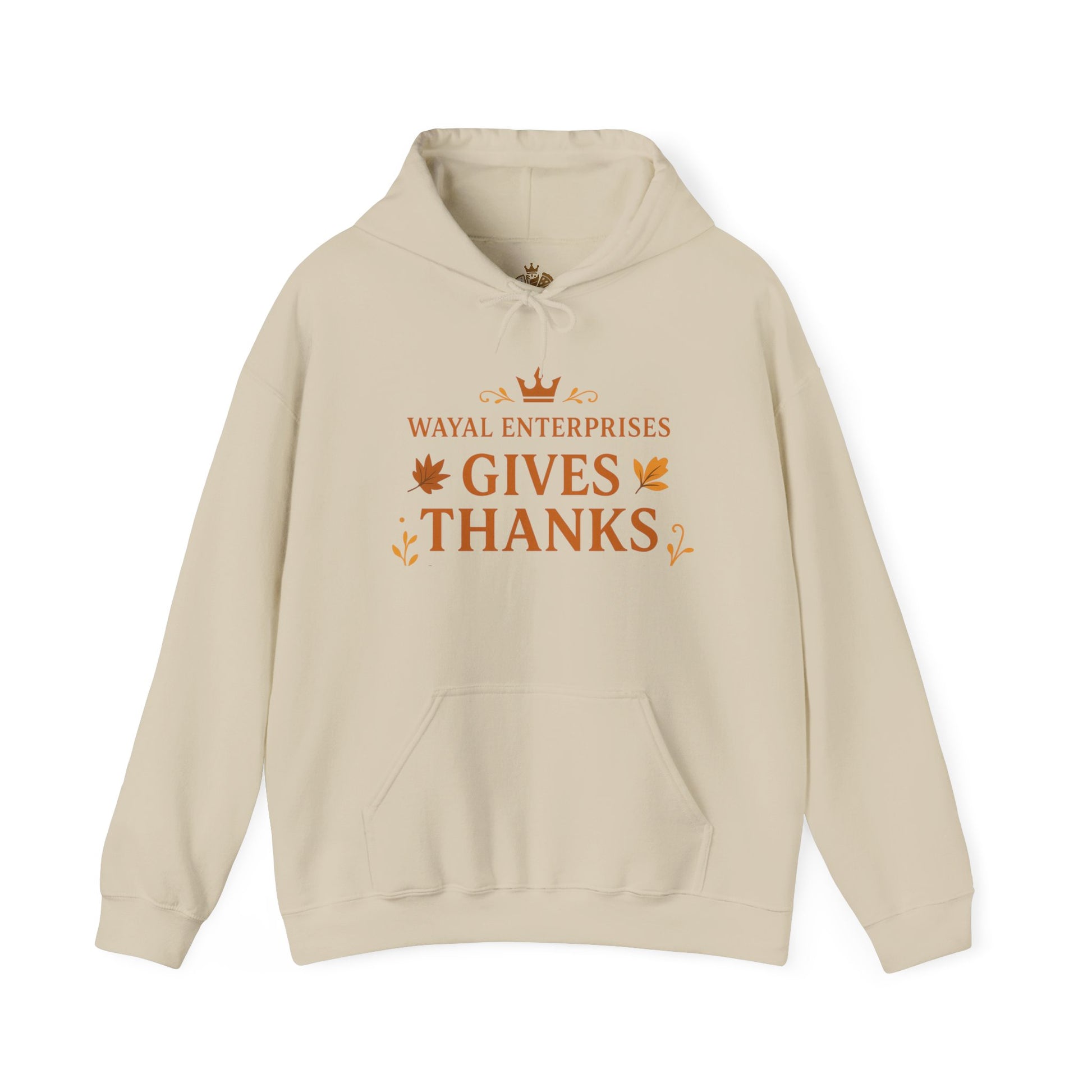 Thanksgiving Hoodie - Unisex Heavy Blend™ Sweatshirt with 'Gives Thanks' Design - Wayal Store