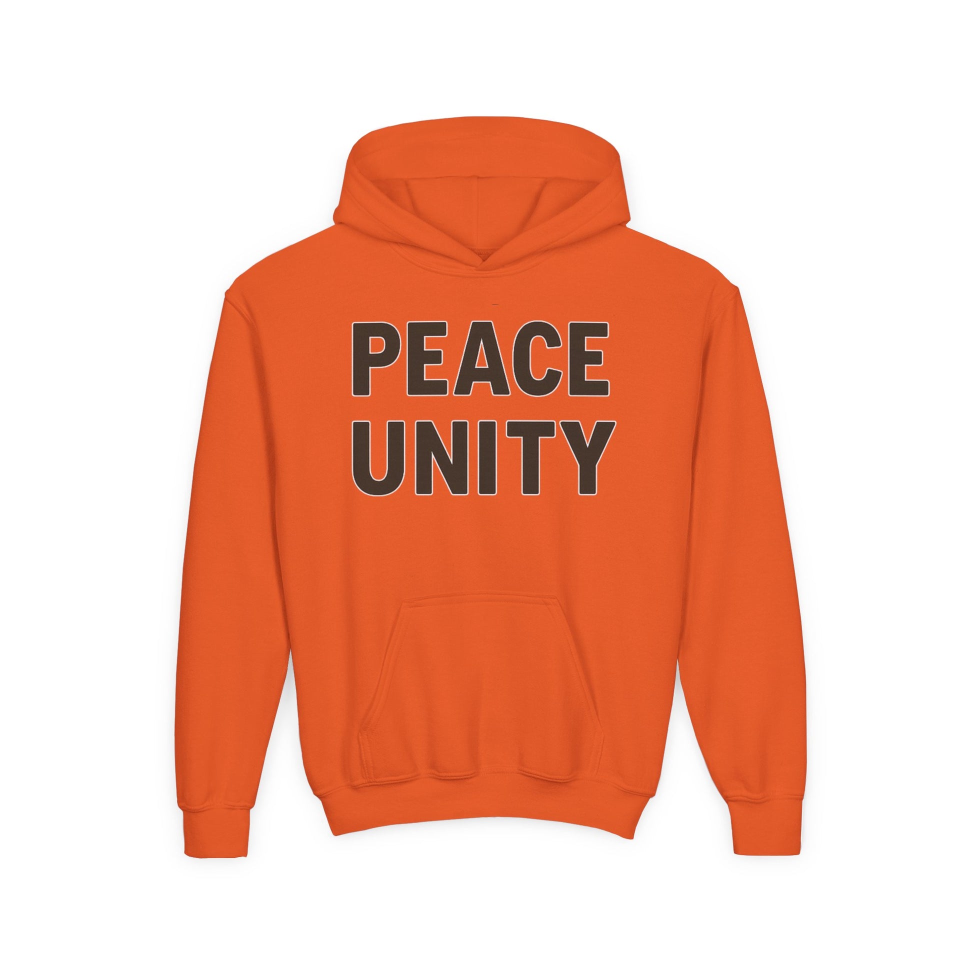 Youth Unity Hooded Sweatshirt | Peace & Unity Graphic | Diversity and Inclusion Apparel | Gift for Friends | Cozy Streetwear | [...] - Wayal Store