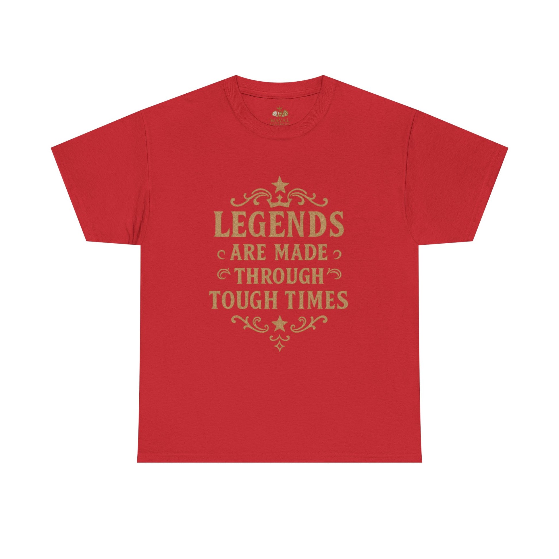 Inspirational Legends Tee, Legend T-Shirt, Motivational Cotton Shirt, Unisex Graphic Tee, Gift for Tough Times, Statement Tee - Wayal Store