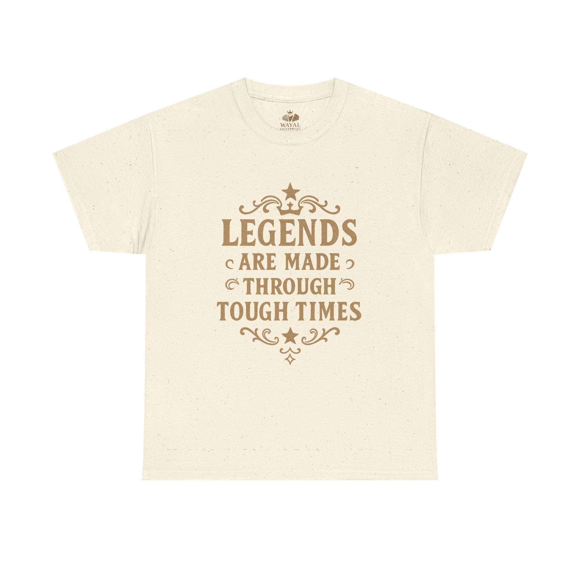 Inspirational Legends Tee, Legend T-Shirt, Motivational Cotton Shirt, Unisex Graphic Tee, Gift for Tough Times, Statement Tee - Wayal Store