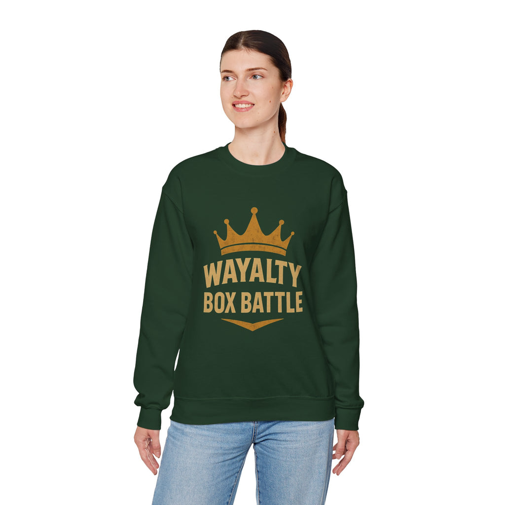 Wayalty Box Battle Crewneck Sweatshirt
