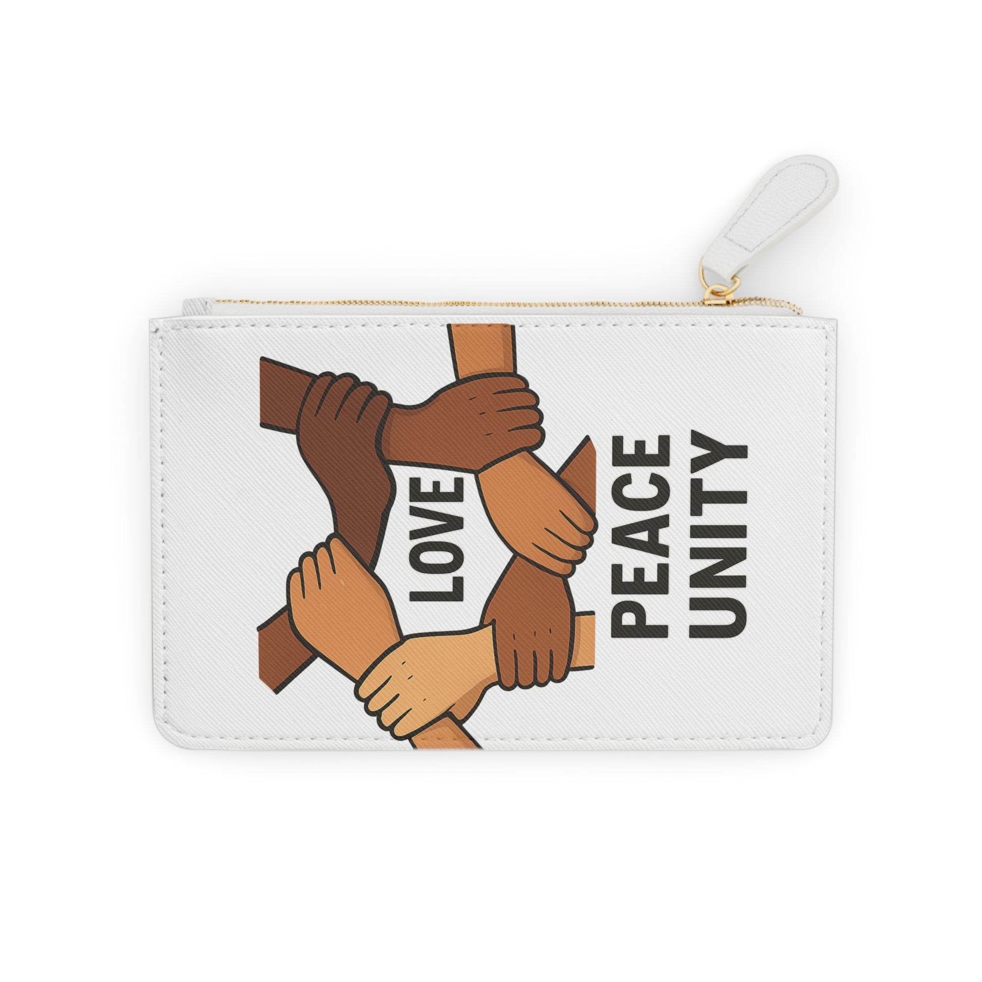 Unity Mini Clutch Bag - Love Peace Togetherness, Ideal for Social Events, Gifts, and Everyday Use - Wayal Store