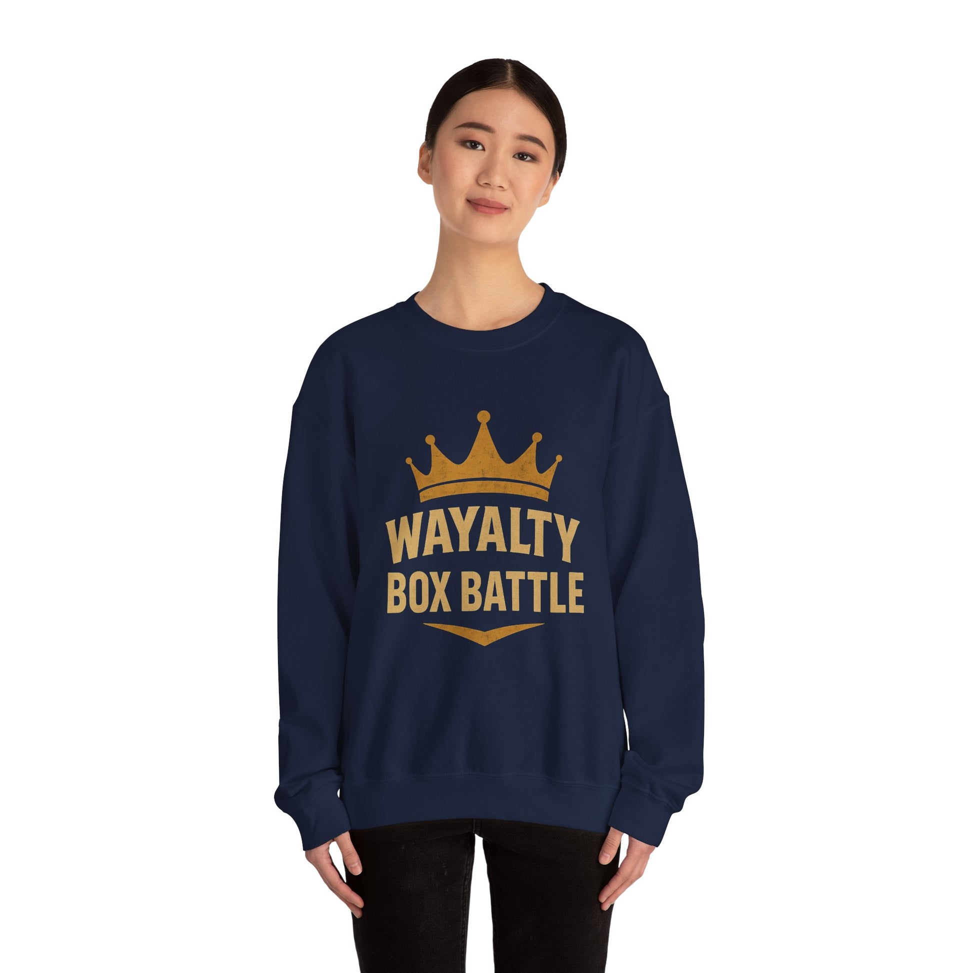 Wayalty Box Battle Crewneck Sweatshirt
