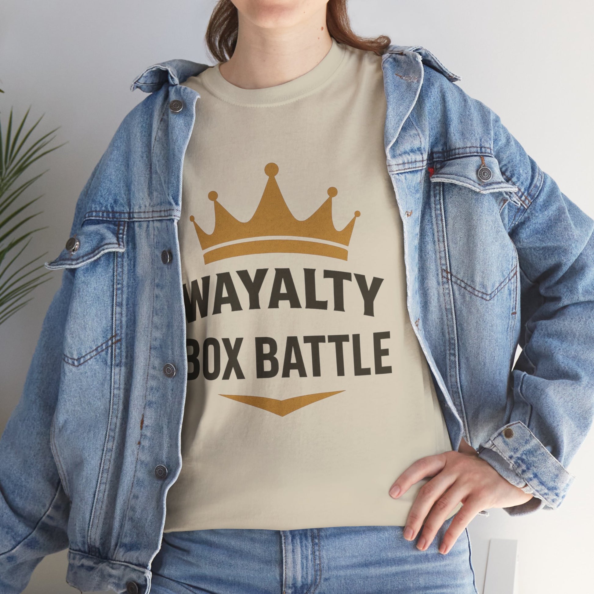 Wayalty Box Battle Unisex Heavy Cotton Tee
