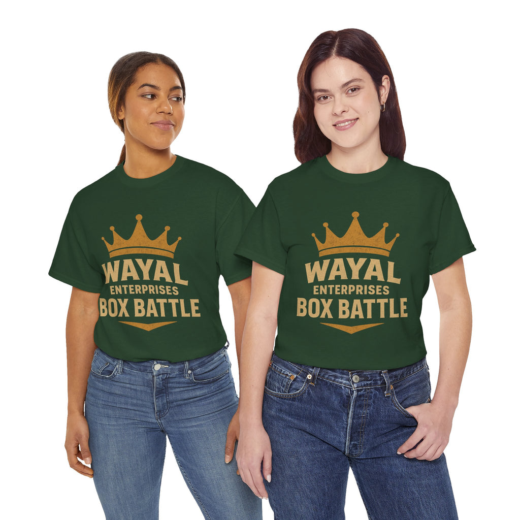 Wayal Enterprises Box Battle Unisex Heavy Cotton Tee