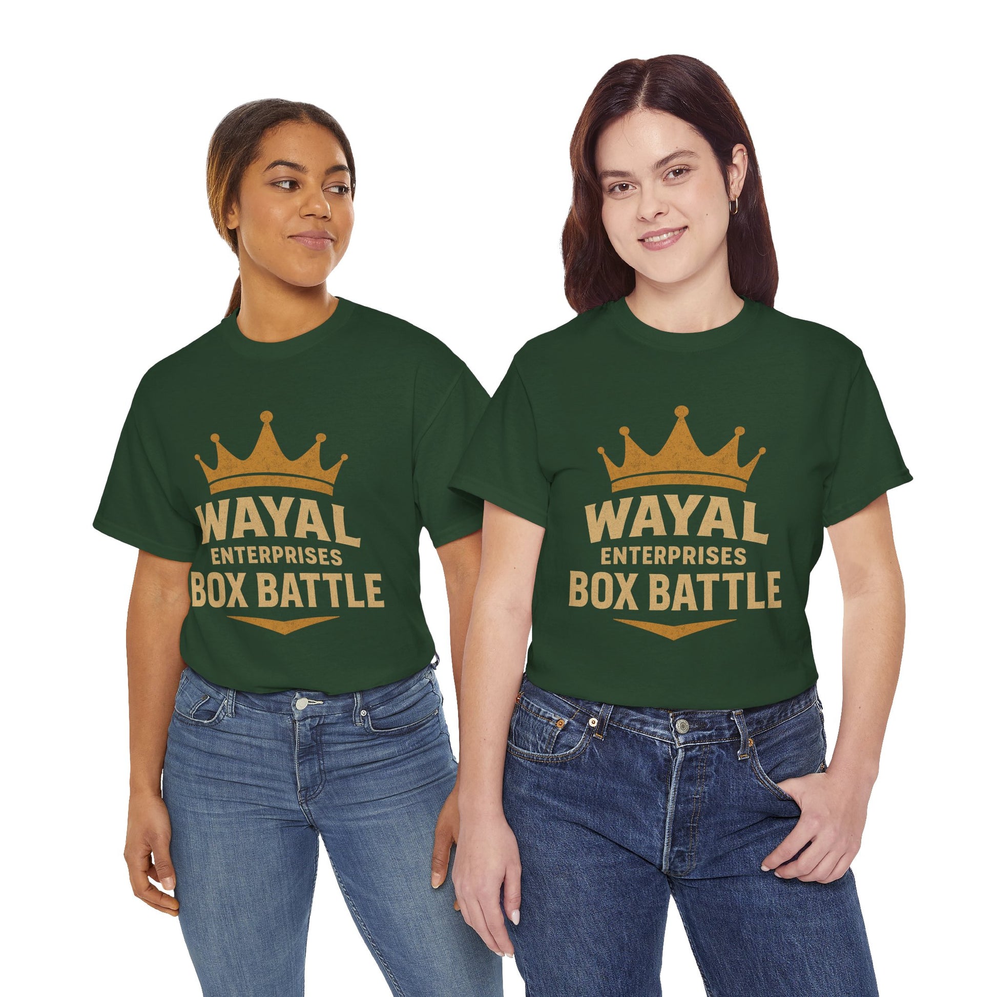 Wayal Enterprises Box Battle Unisex Heavy Cotton Tee