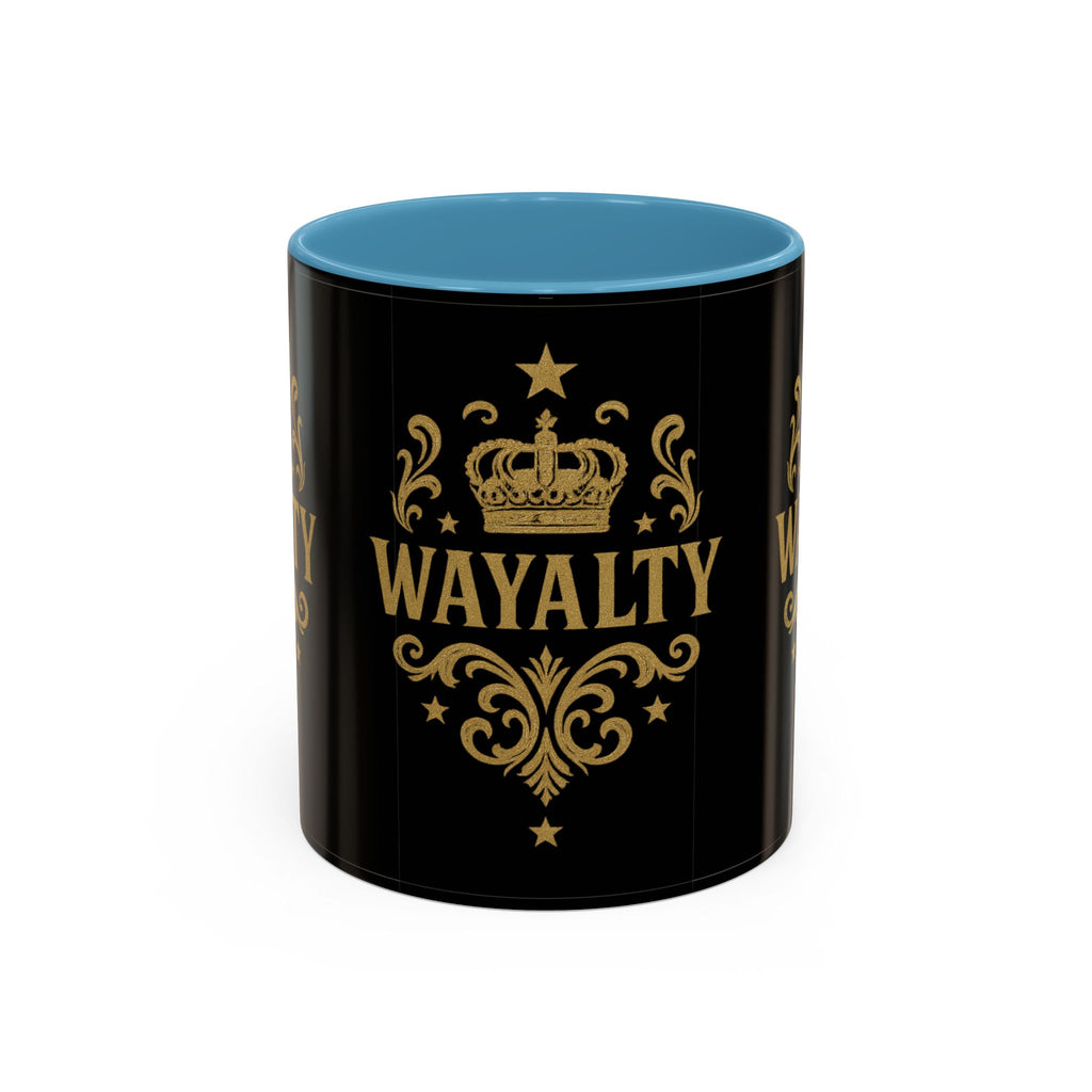 Wayalty-Themed Accent Coffee Mug - Elegant Drinkware for Confidence & Celebration | Perfect Gift for Coffee Lovers, Birthdays, [...] - Wayal Store