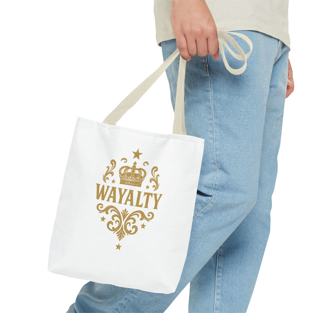 Luxurious Crown Tote Bag | Personalized Gift, Shopping Bag, Eco-Friendly Accessory, Royal Style, Fashion Statement - Wayal Store