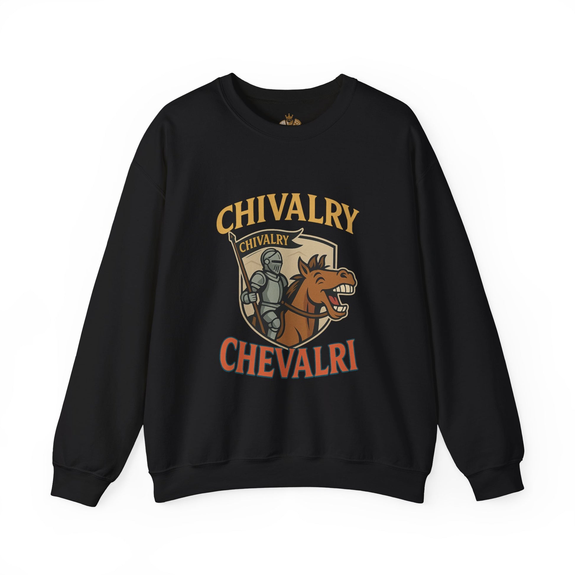 Chivalry Crewneck Sweatshirt, Unisex Heavy Blend, Cozy Casual Wear, Gift for Gamers, Renaissance Fair Apparel, Everyday Comfort - Wayal Store