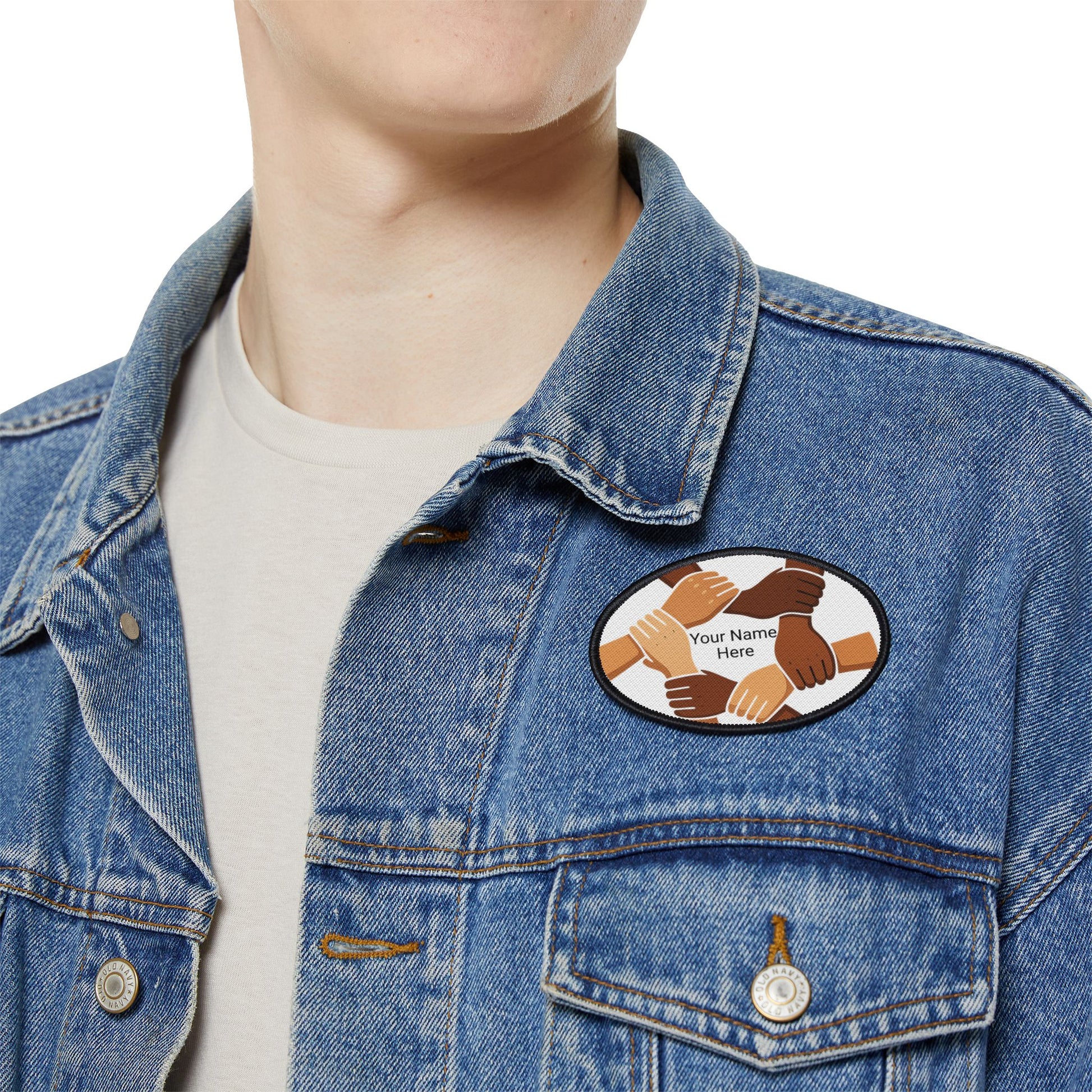 Personalized Iron-On Patches, Custom Name Patches, Fashion Patches, Unique Jacket Accessories, Creative Gift Ideas - Wayal Store