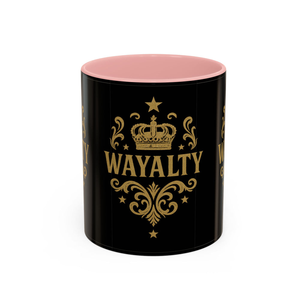 Wayalty-Themed Accent Coffee Mug - Elegant Drinkware for Confidence & Celebration | Perfect Gift for Coffee Lovers, Birthdays, [...] - Wayal Store