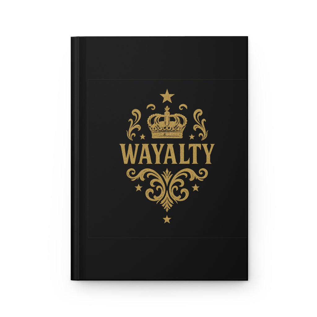 Elegant Hardcover Journal - Wayalty, Royalty Gift, Inspirational Notebook, Luxury Writing, Personalized Planner - Wayal Store