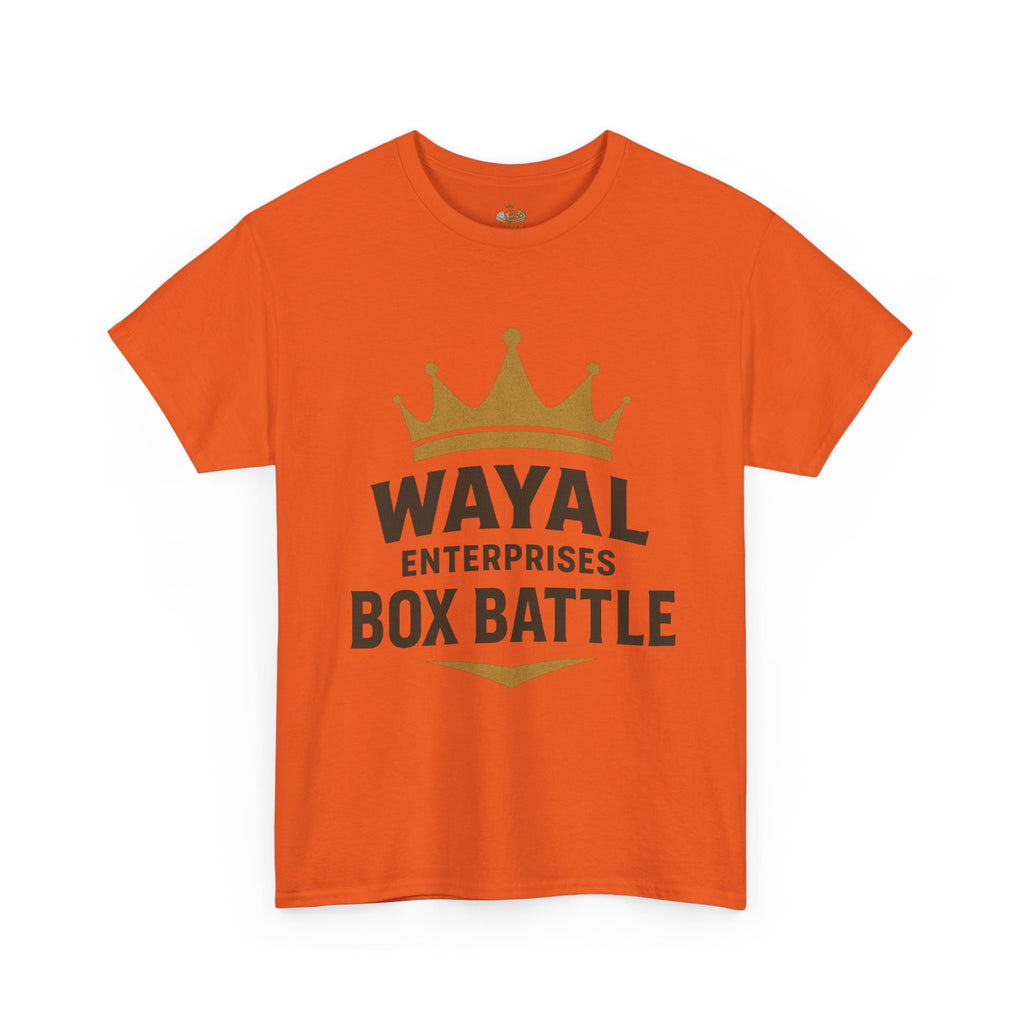 Wayal Enterprises Box Battle Unisex Heavy Cotton Tee