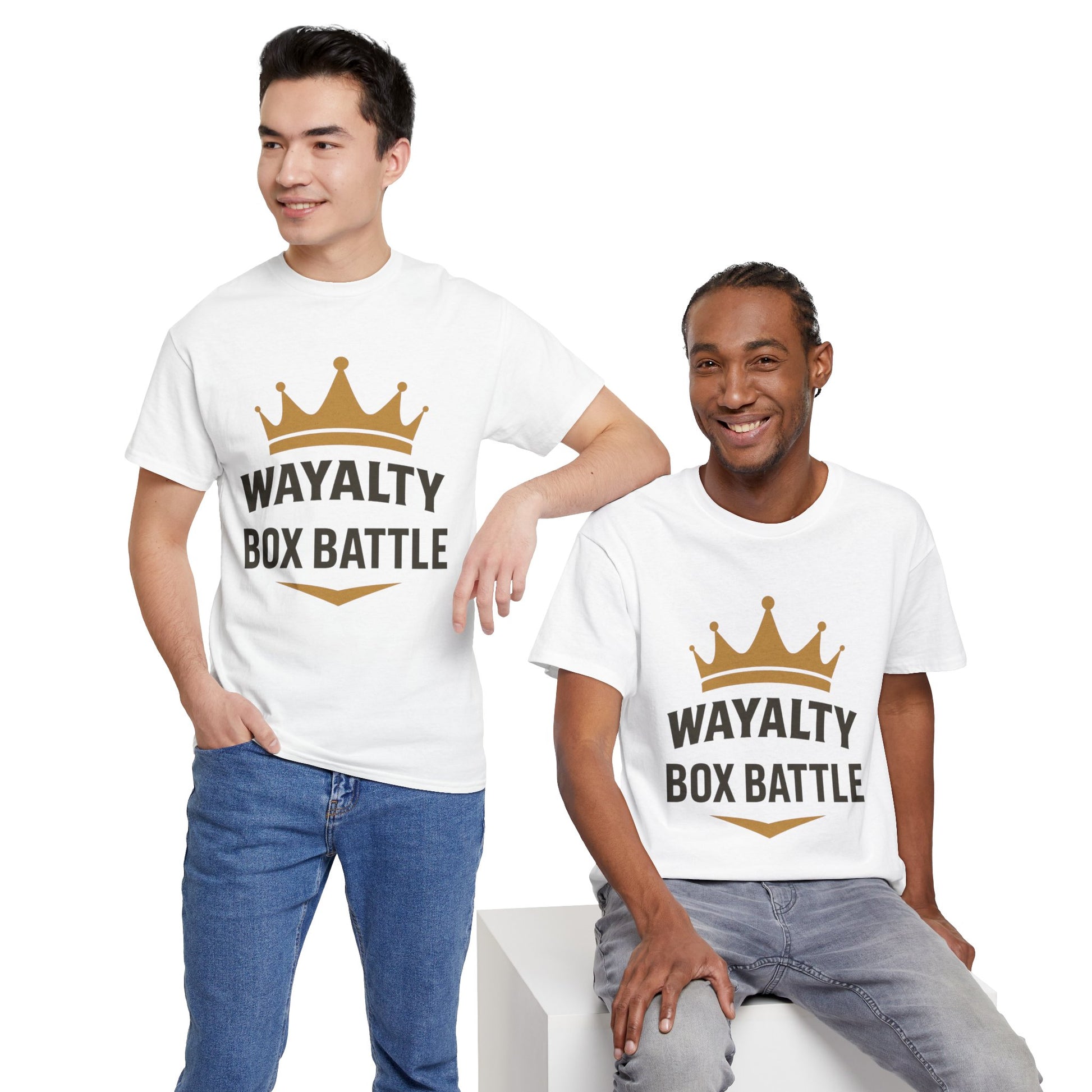 Wayalty Box Battle Unisex Heavy Cotton Tee