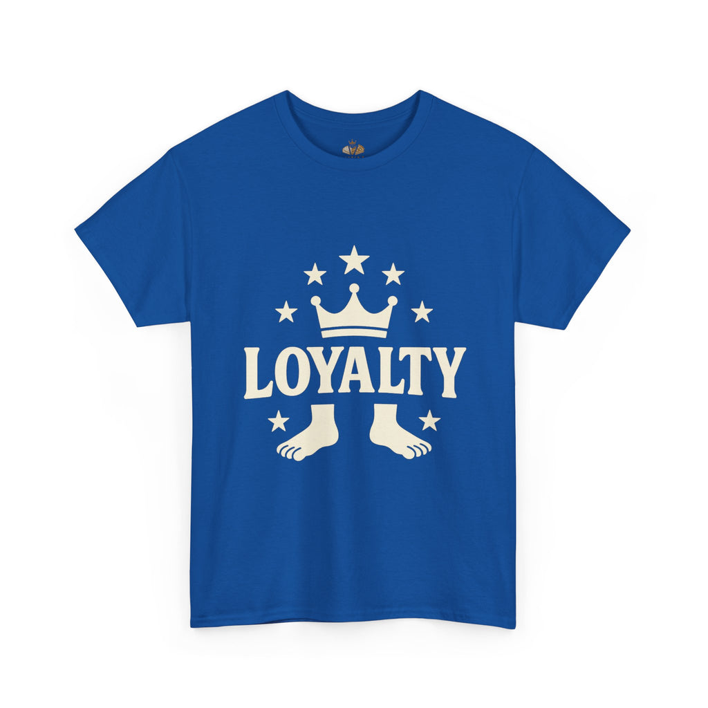 Loyalty Unisex Heavy Cotton Tee, Casual Tee, Streetwear Shirt, Gift for Friends, Everyday Wear, Graphic Tee - Wayal Store