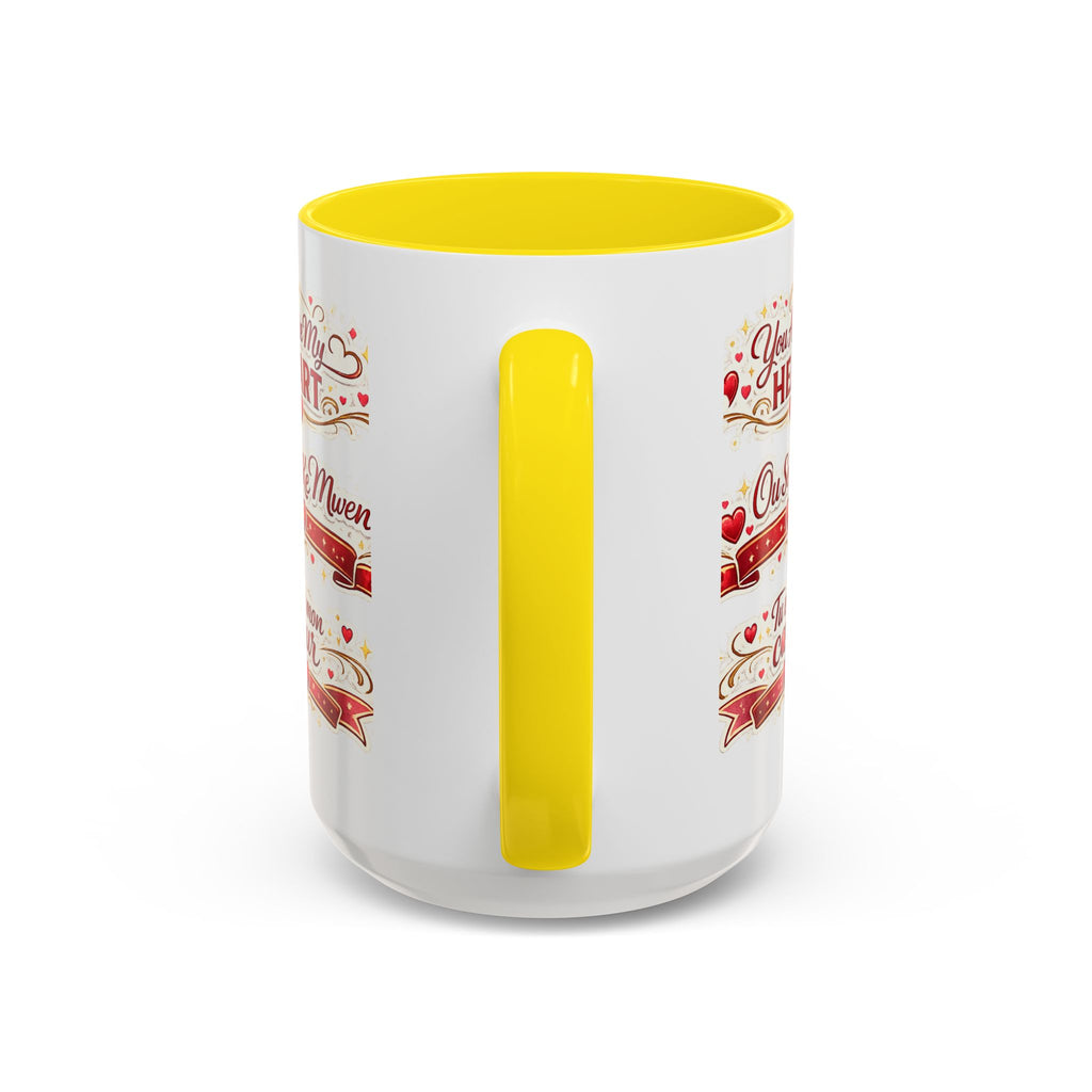 You Are My Heart Accent Coffee Mug – Multilingual Love Gift (11/15oz) - Wayal Store