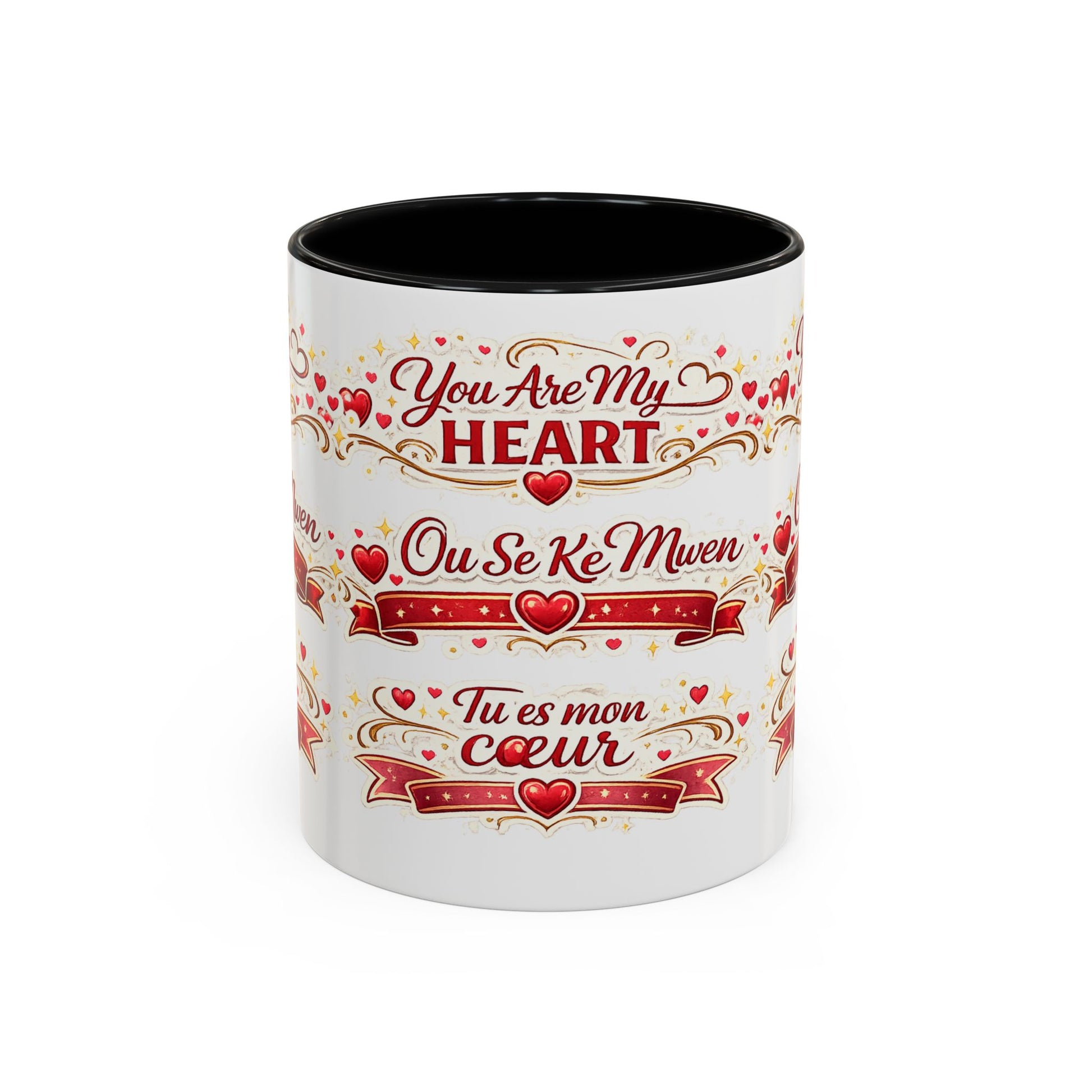 You Are My Heart Accent Coffee Mug – Multilingual Love Gift (11/15oz) - Wayal Store