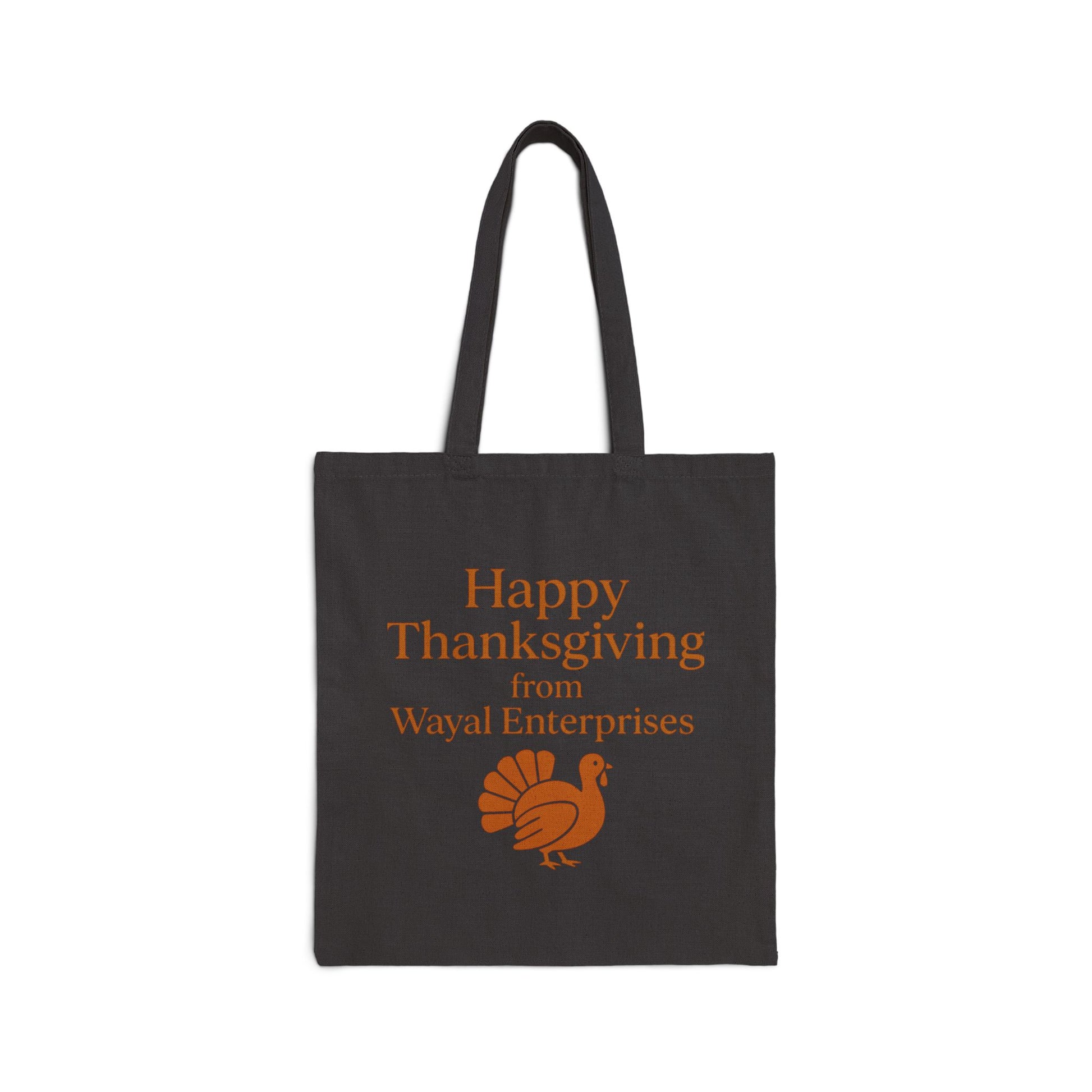 Thanksgiving Tote Bag - Grateful Hearts & Happy Thanksgiving Design