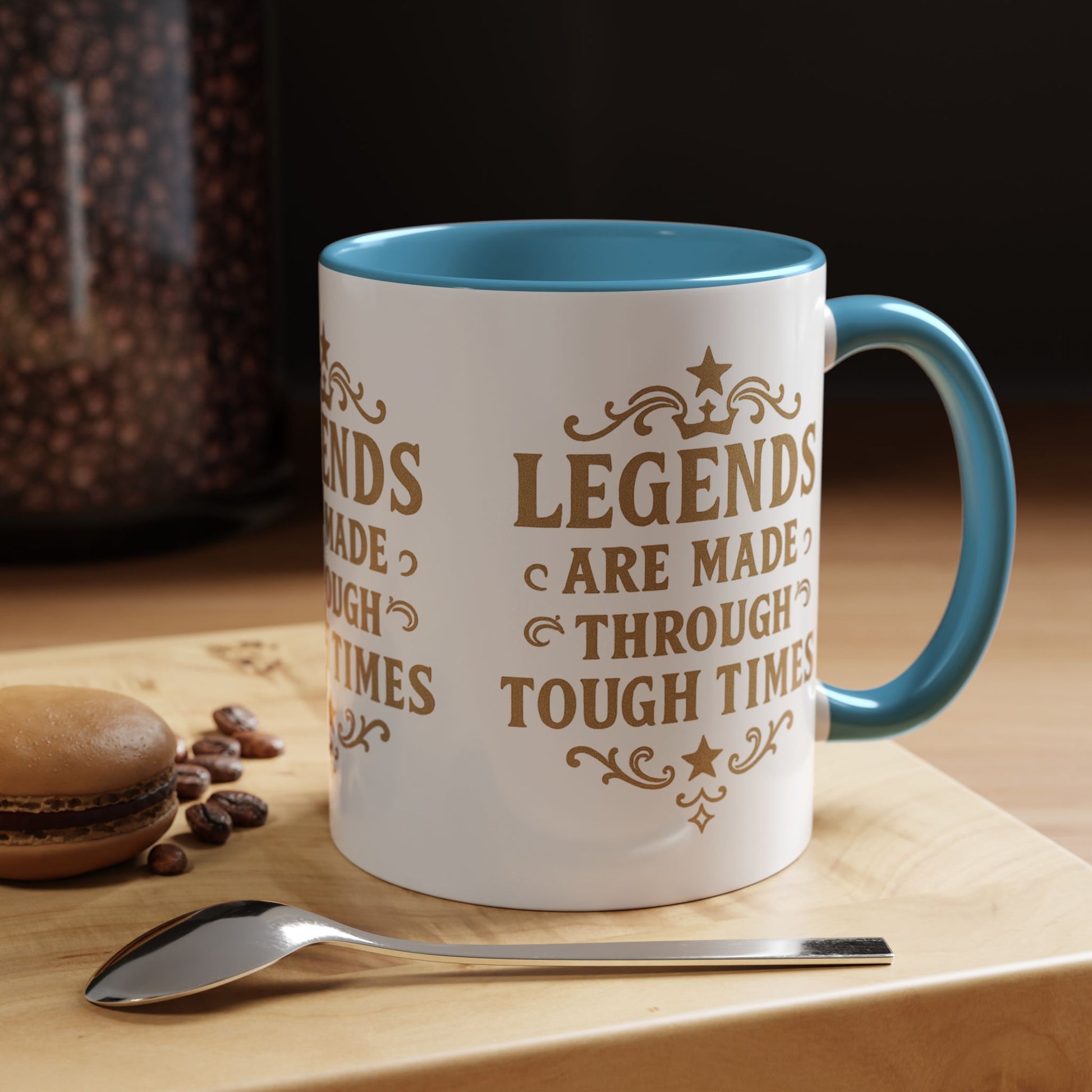 Legends Coffee Mug - Inspirational Drinkware, Gift for Motivational Quotes, Unique Housewarming, Cool Office Mug, 11oz & 15oz - Wayal Store