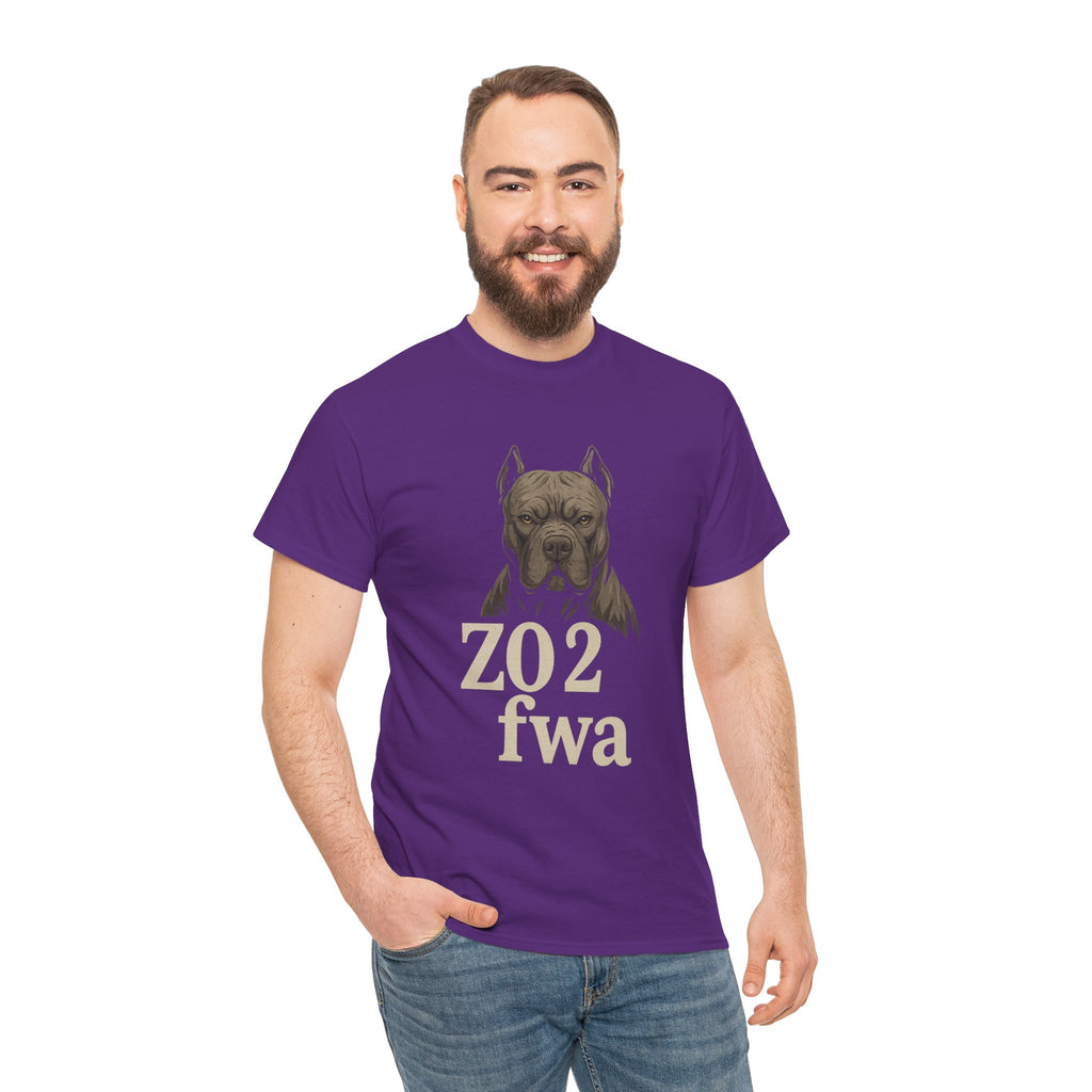 Stylish Dog-Themed Unisex Heavy Cotton Tee, Pet Lover Gift, Casual Wear, Animal Lover Apparel, Unique Graphic Tee, Everyday T-Shirt - Wayal Store