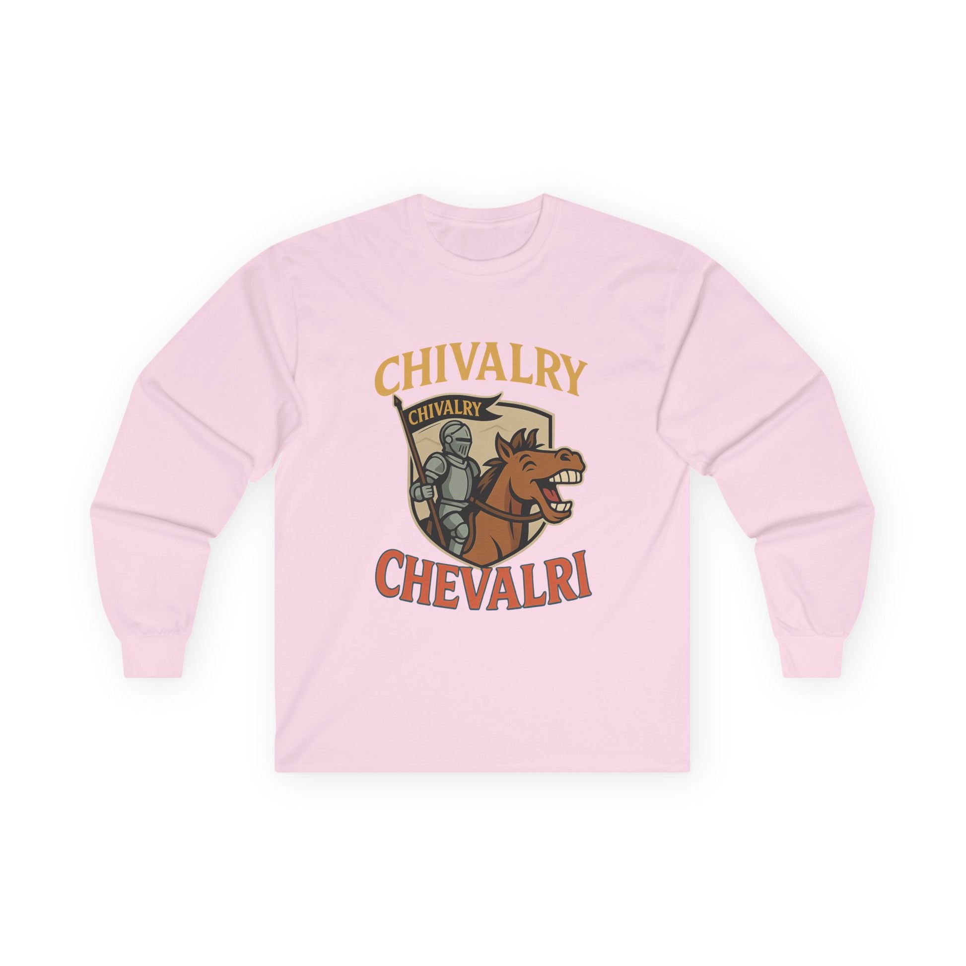 Chivalry Inspired Unisex Long Sleeve Tee - Perfect for Renaissance Fairs, Historical Events, Gifts, Casual Wear - Wayal Store
