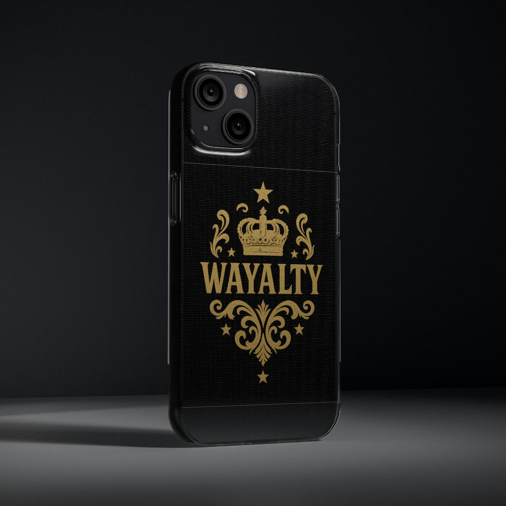 Wayalty Themed Phone Case, Stylish Soft Case, Woyalty Phone Cover, Elegant Phone Accessories, Unique Gift for Her - Wayal Store