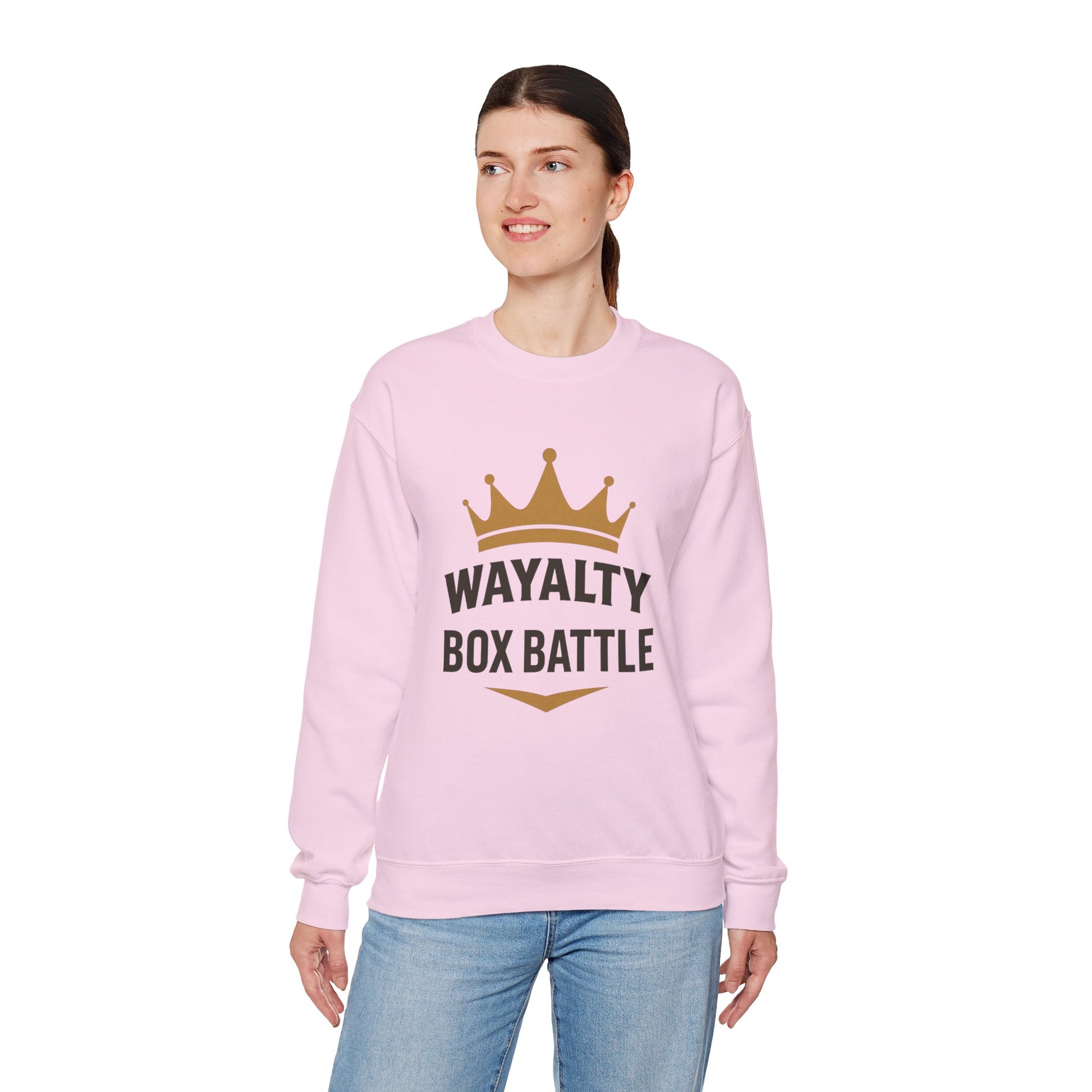 Wayalty Box Battle Crewneck Sweatshirt
