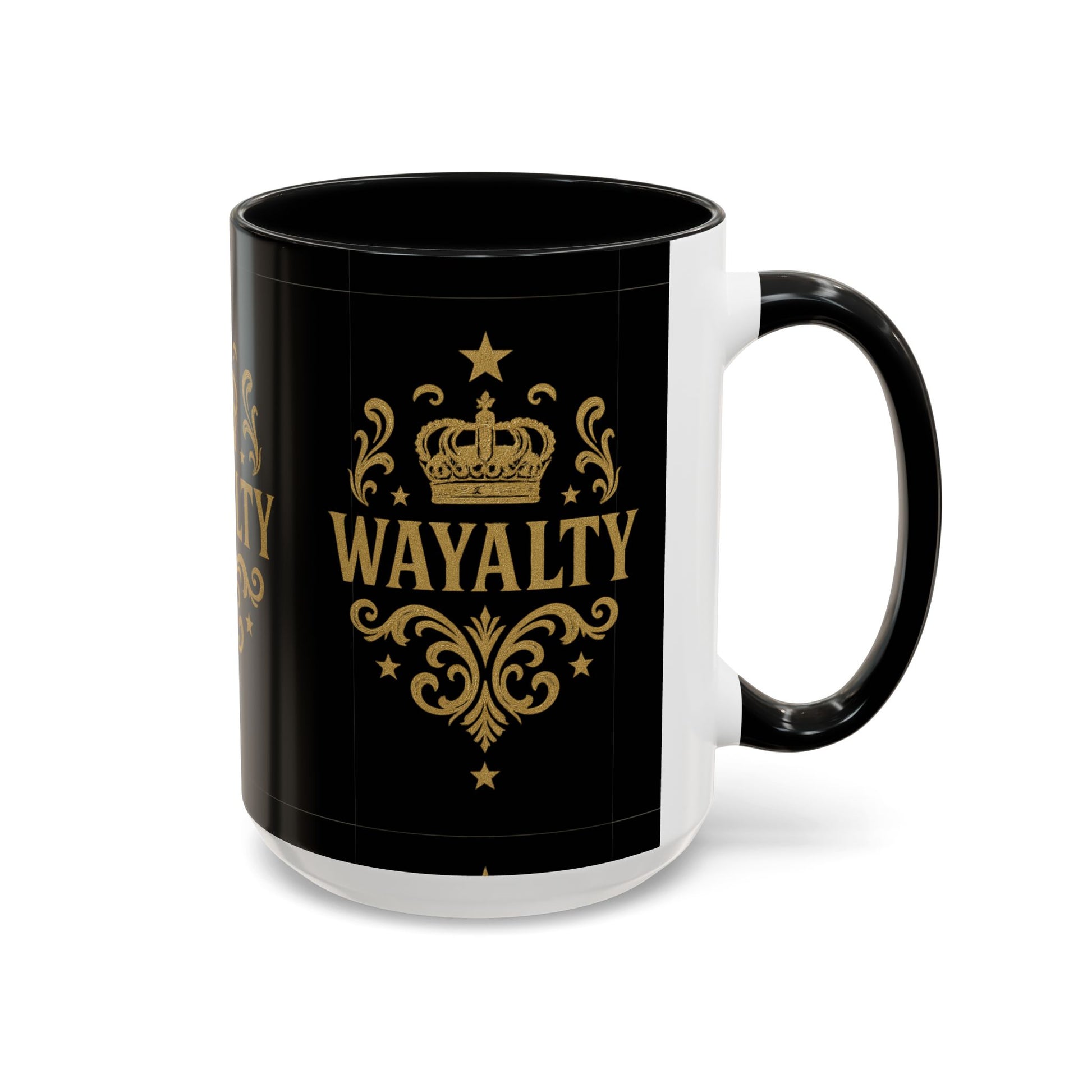 Wayalty-Themed Accent Coffee Mug - Elegant Drinkware for Confidence & Celebration | Perfect Gift for Coffee Lovers, Birthdays, [...] - Wayal Store