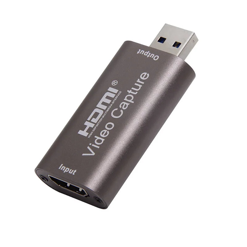USB 3.0 Video Capture Card 4K 60HZ HDMI-compatible Video Grabber Live Streaming Box Recording for PS4 XBOX Phone Game DVD Camera - Wayal Store