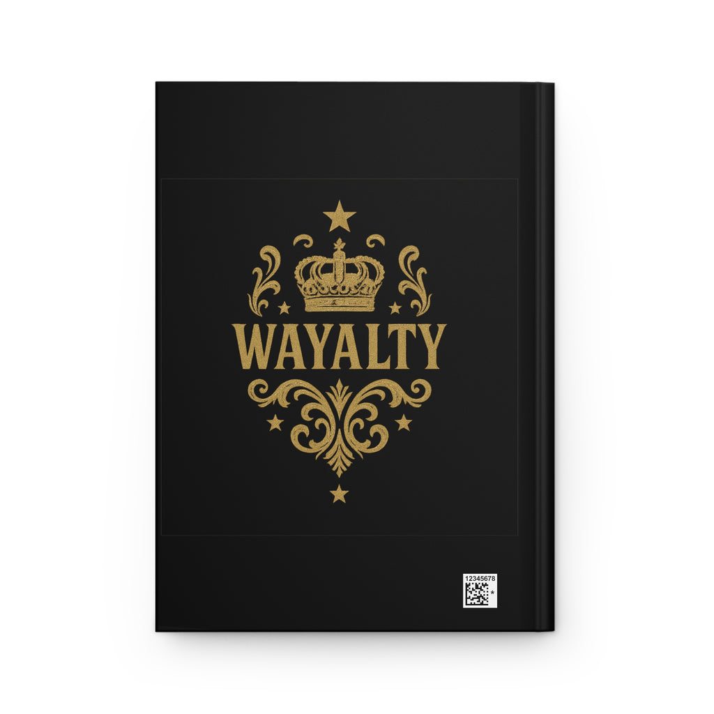 Elegant Hardcover Journal - Wayalty, Royalty Gift, Inspirational Notebook, Luxury Writing, Personalized Planner - Wayal Store