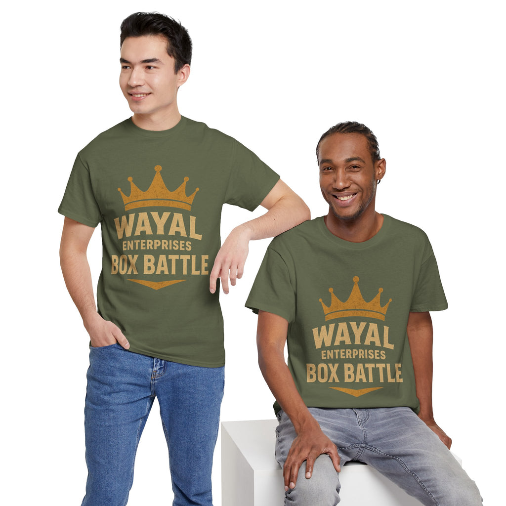 Wayal Enterprises Box Battle Unisex Heavy Cotton Tee