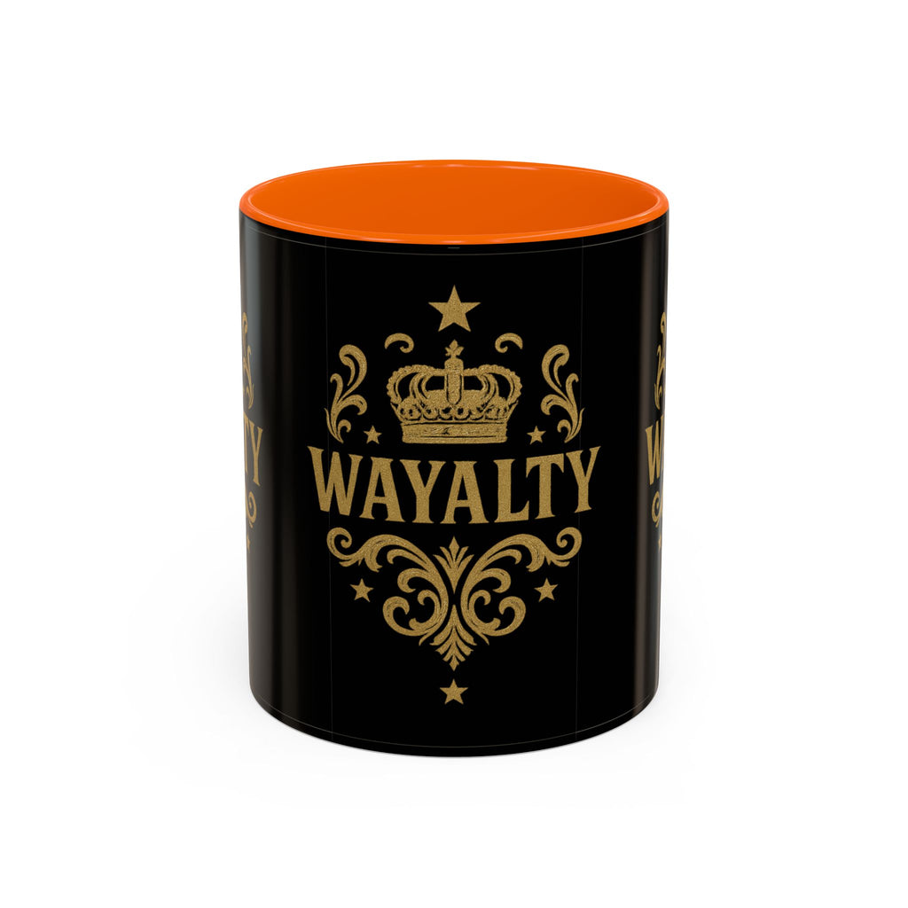 Wayalty-Themed Accent Coffee Mug - Elegant Drinkware for Confidence & Celebration | Perfect Gift for Coffee Lovers, Birthdays, [...] - Wayal Store