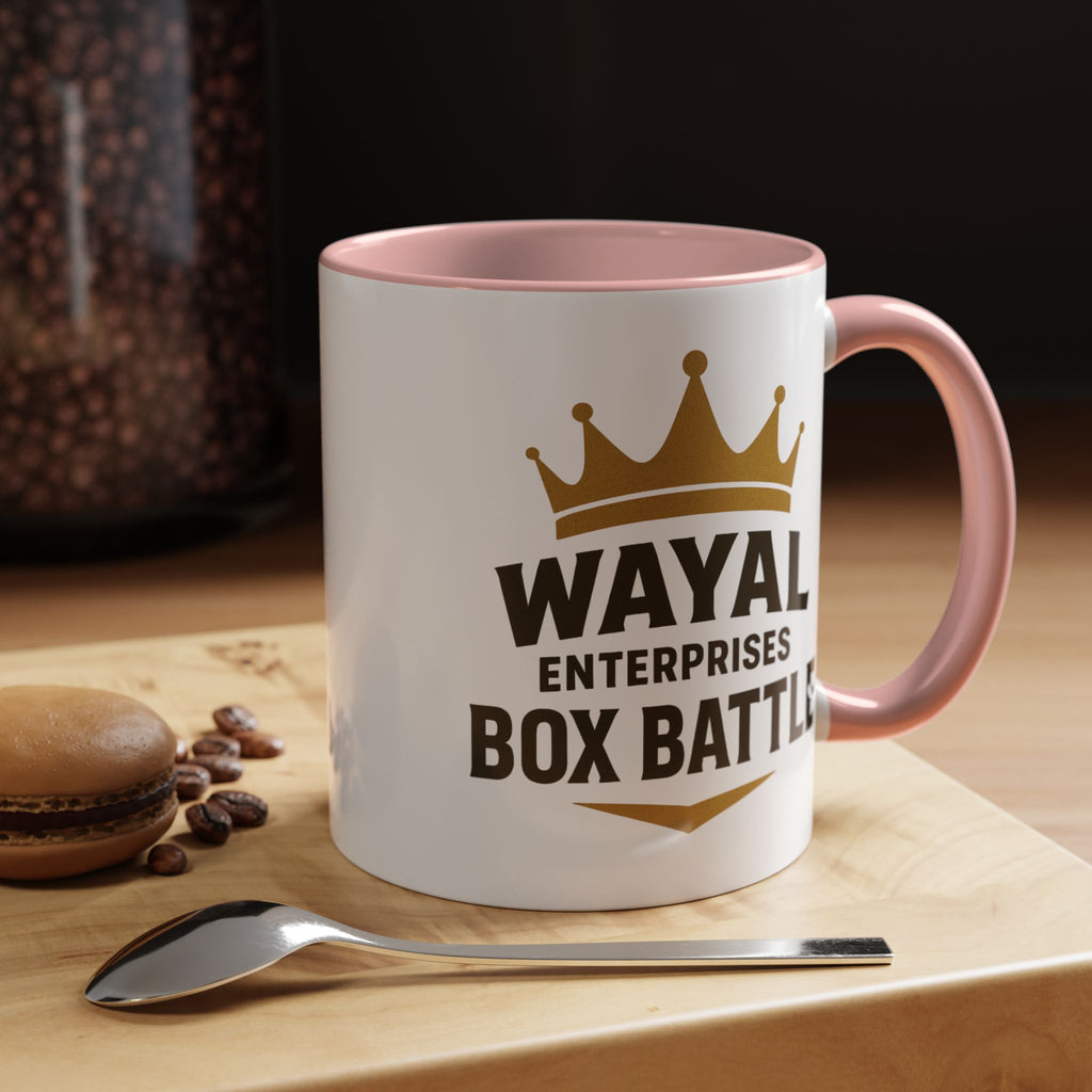 Custom Box Battle Coffee Mug - Unique Gift for Competitors