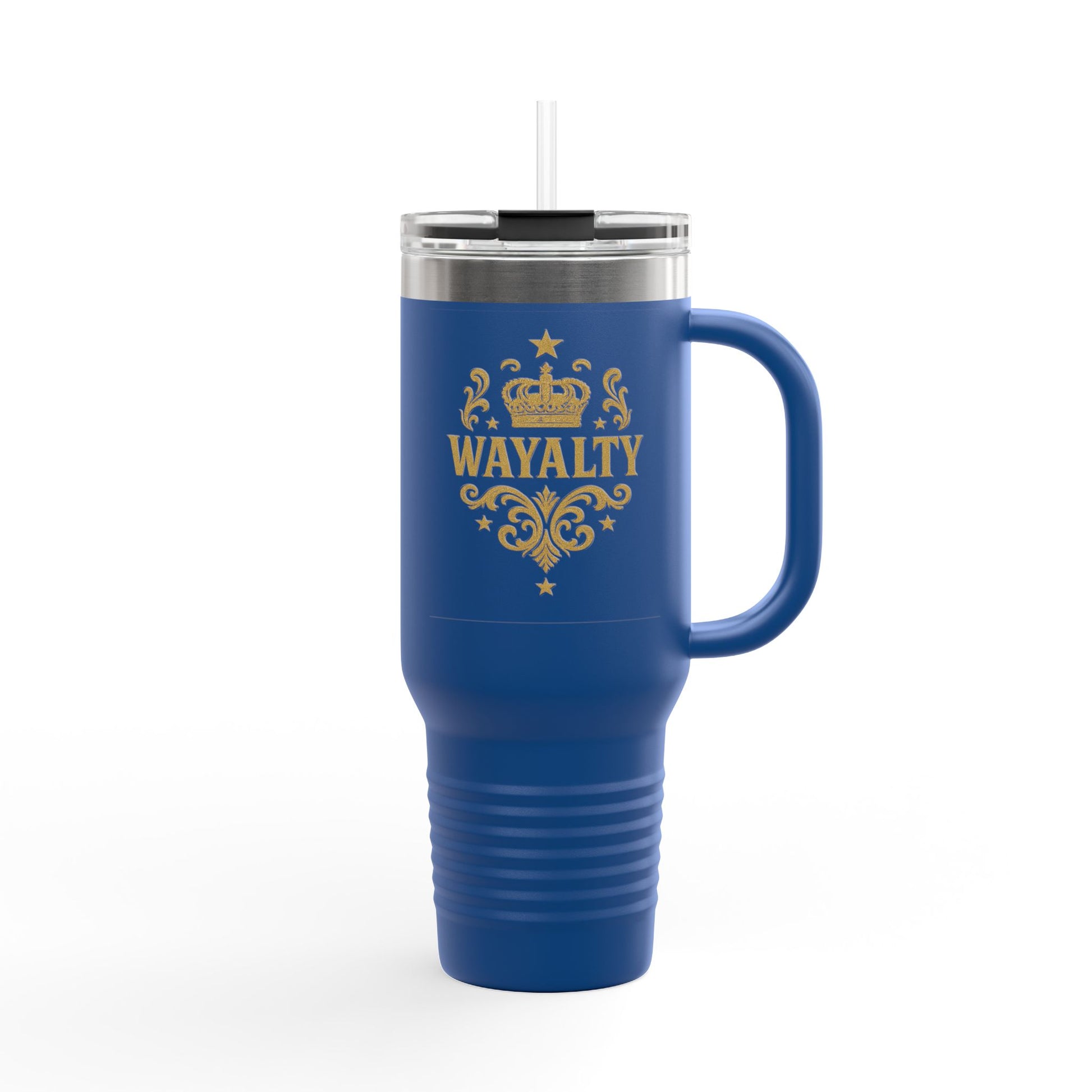 Insulated Travel Mug with Wayalty Design, 40oz Coffee Tumbler, Perfect for On-the-Go, Great Gift for Drinkware Lovers, BPA-Free - Wayal Store