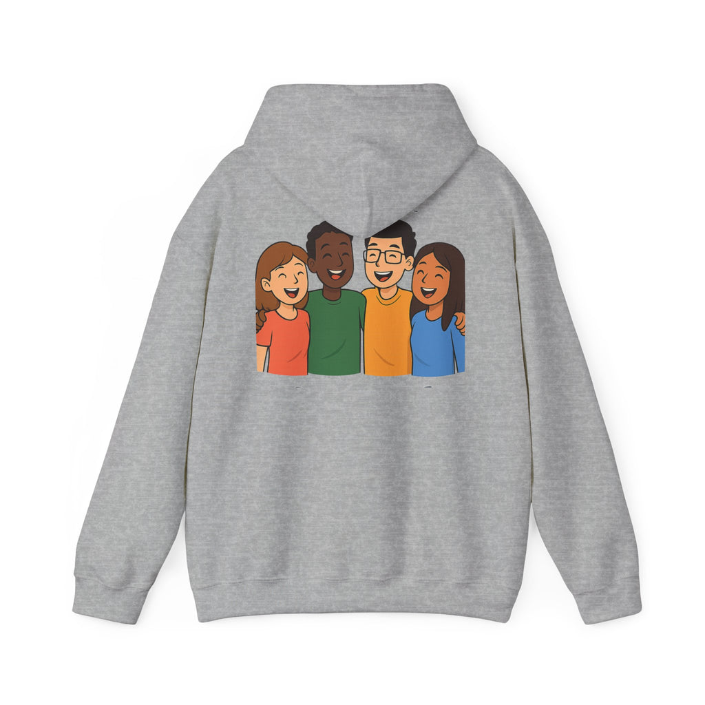Unity Graphic Hoodie, Inspirational Sweatshirt for All, Unisex Casual Wear, Unity Apparel, Comfortable Gift for Friends - Wayal Store