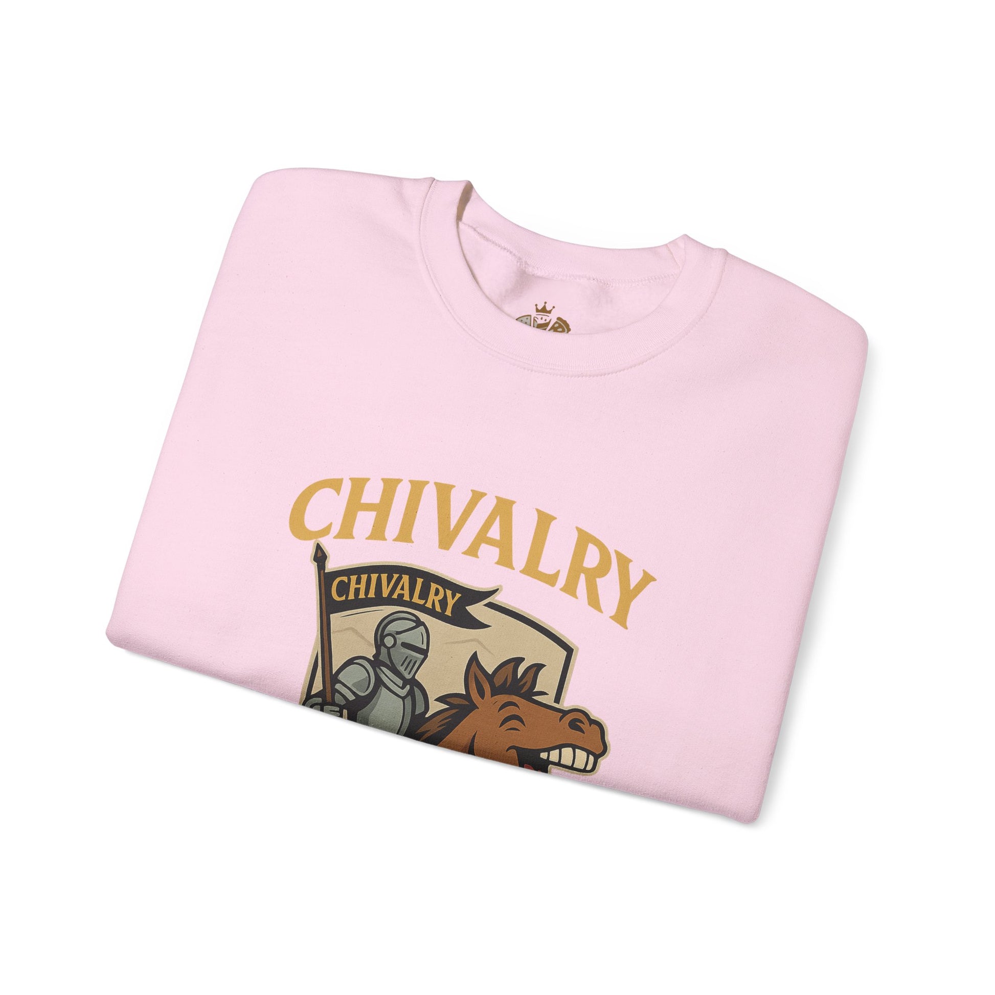 Chivalry Crewneck Sweatshirt, Unisex Heavy Blend, Cozy Casual Wear, Gift for Gamers, Renaissance Fair Apparel, Everyday Comfort - Wayal Store