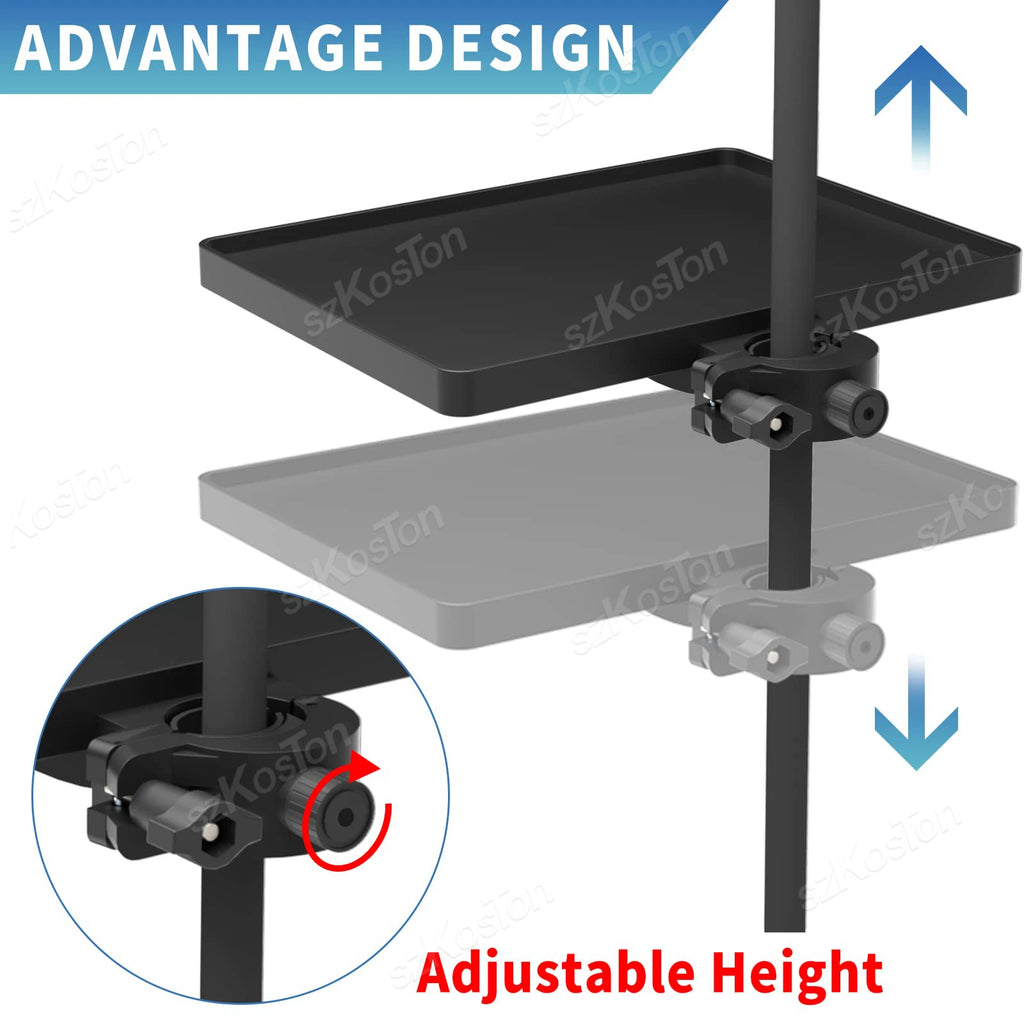 Universal Microphone Stand Tray High Quality Plastic Recording Sound Card Tray Live Streaming Music Stand Studio Mic Accessories - Wayal Store